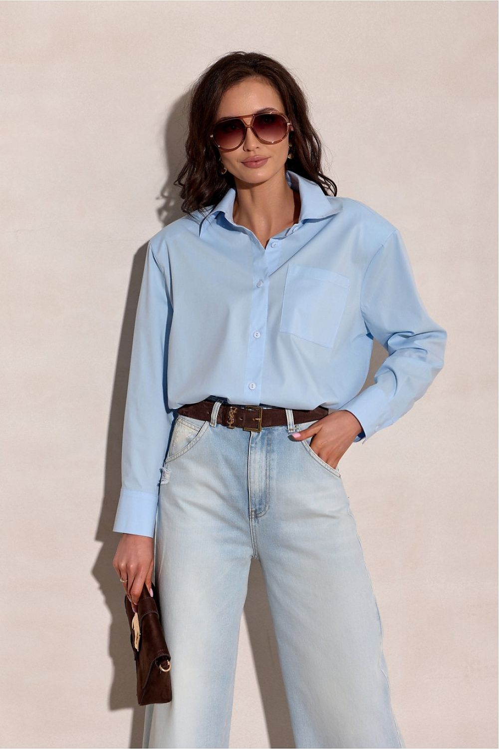 Long sleeve shirt model 224034 Roco Fashion