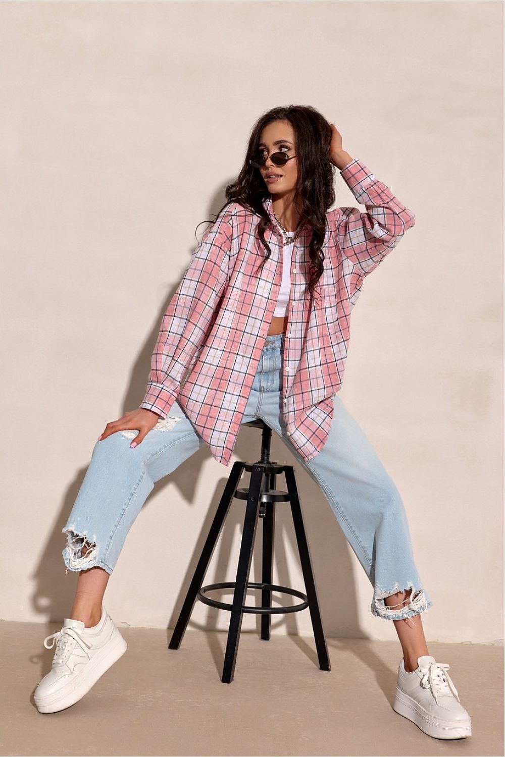 Long sleeve shirt model 224037 Roco Fashion