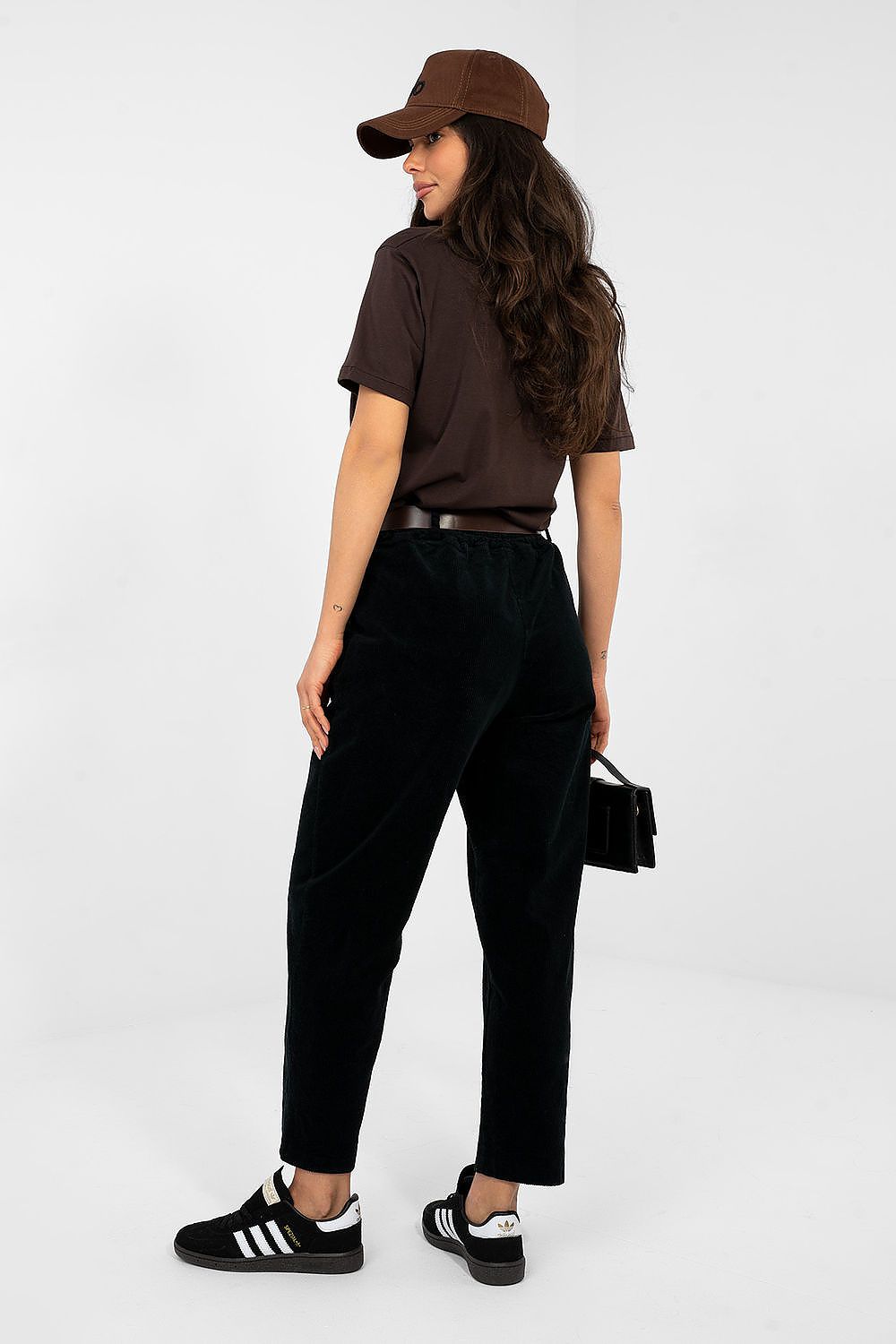 corduroy trousers model 224056 Italy Moda