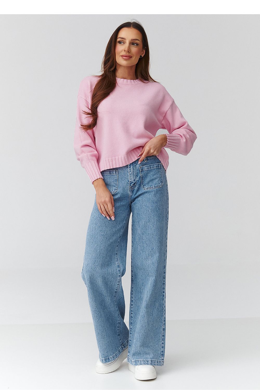 Jumper model 224105 Makadamia