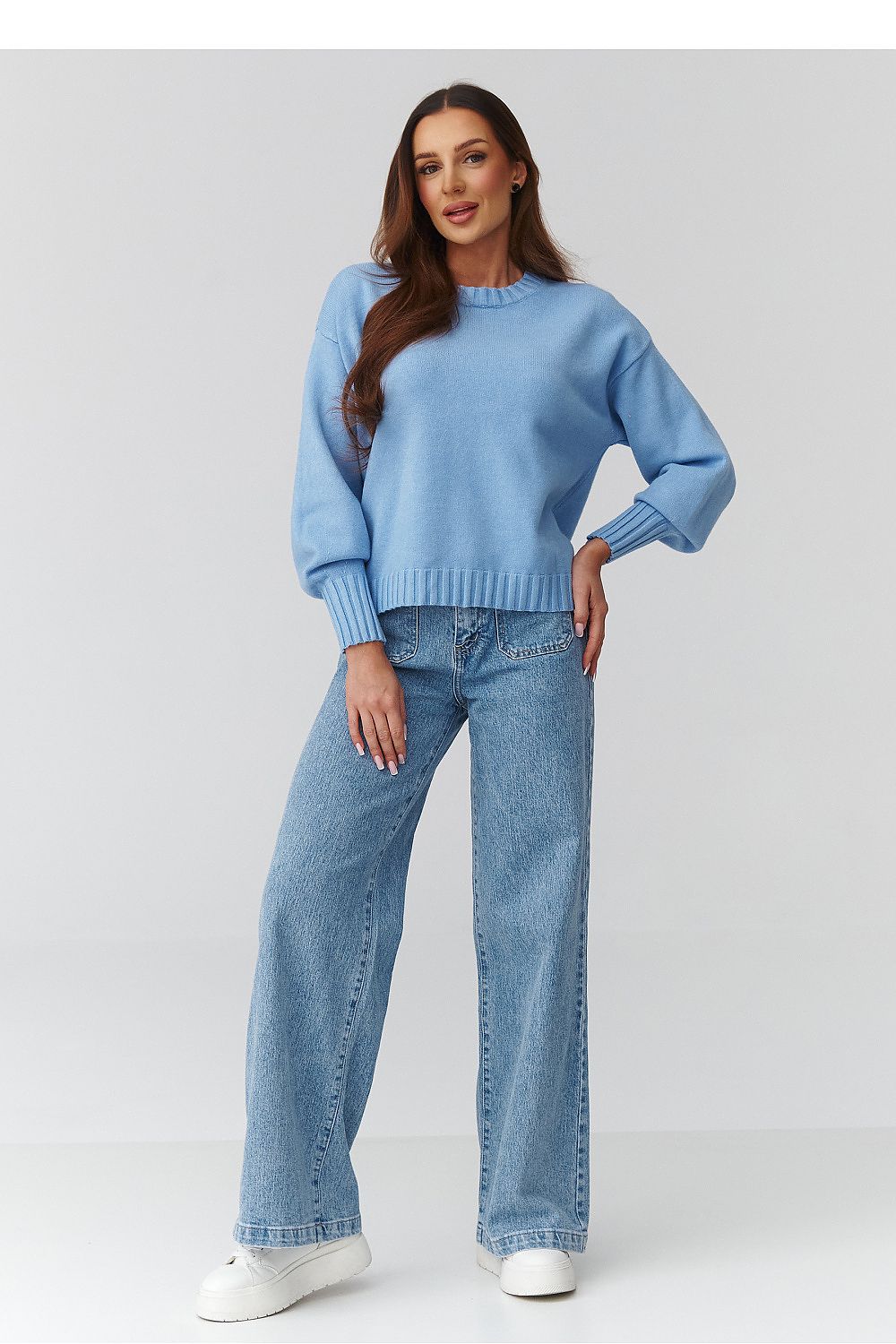 Jumper model 224106 Makadamia