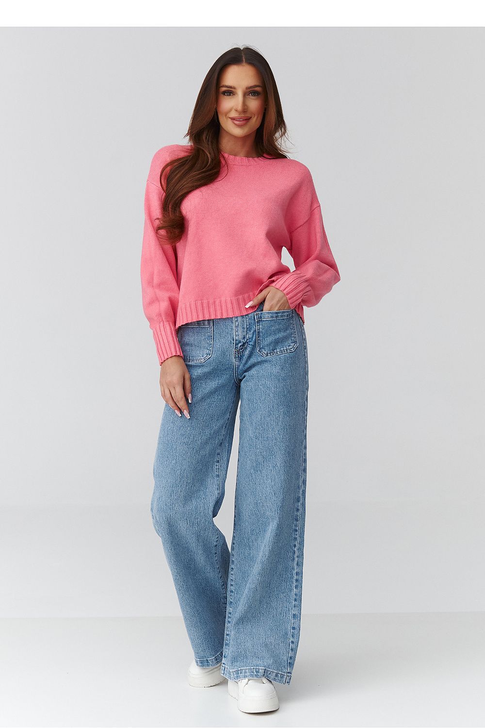 Jumper model 224107 Makadamia