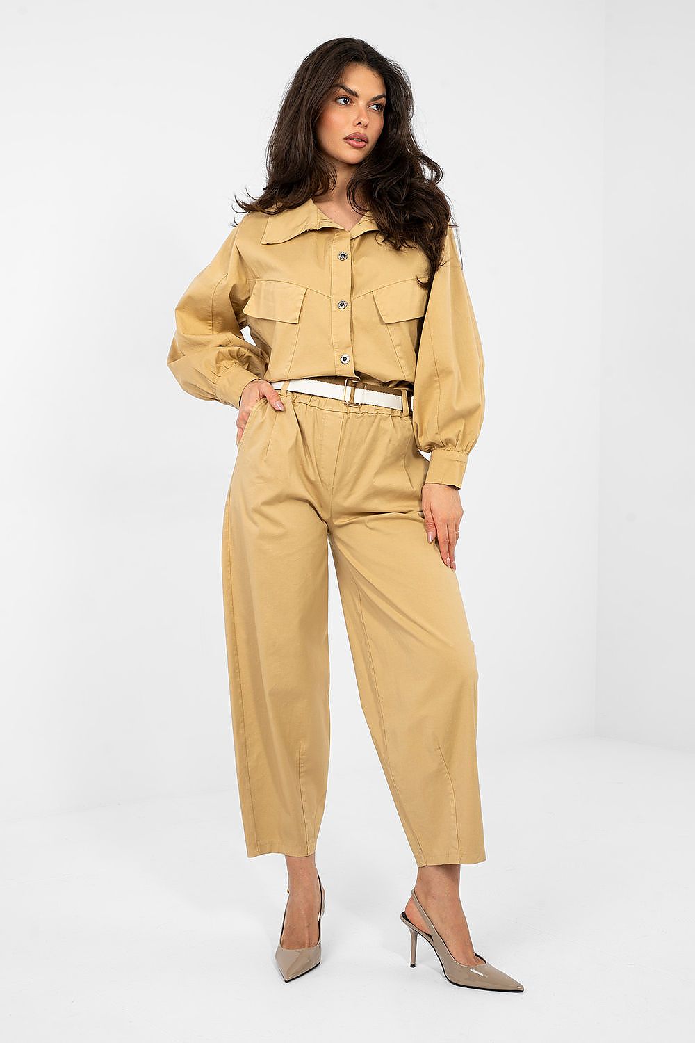 Women trousers model 224184 Italy Moda