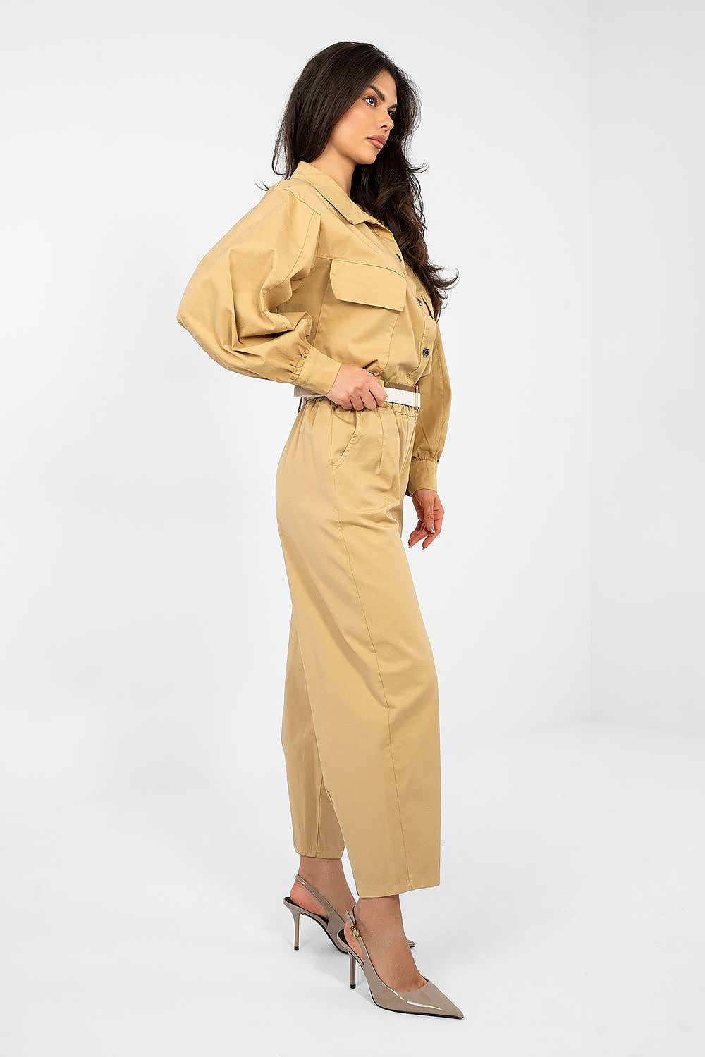 Women trousers model 224184 Italy Moda