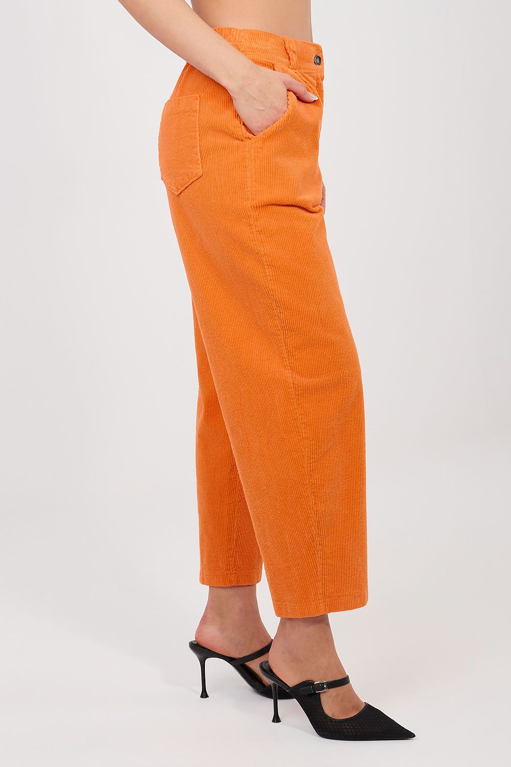 corduroy trousers model 225084 Rue Paris