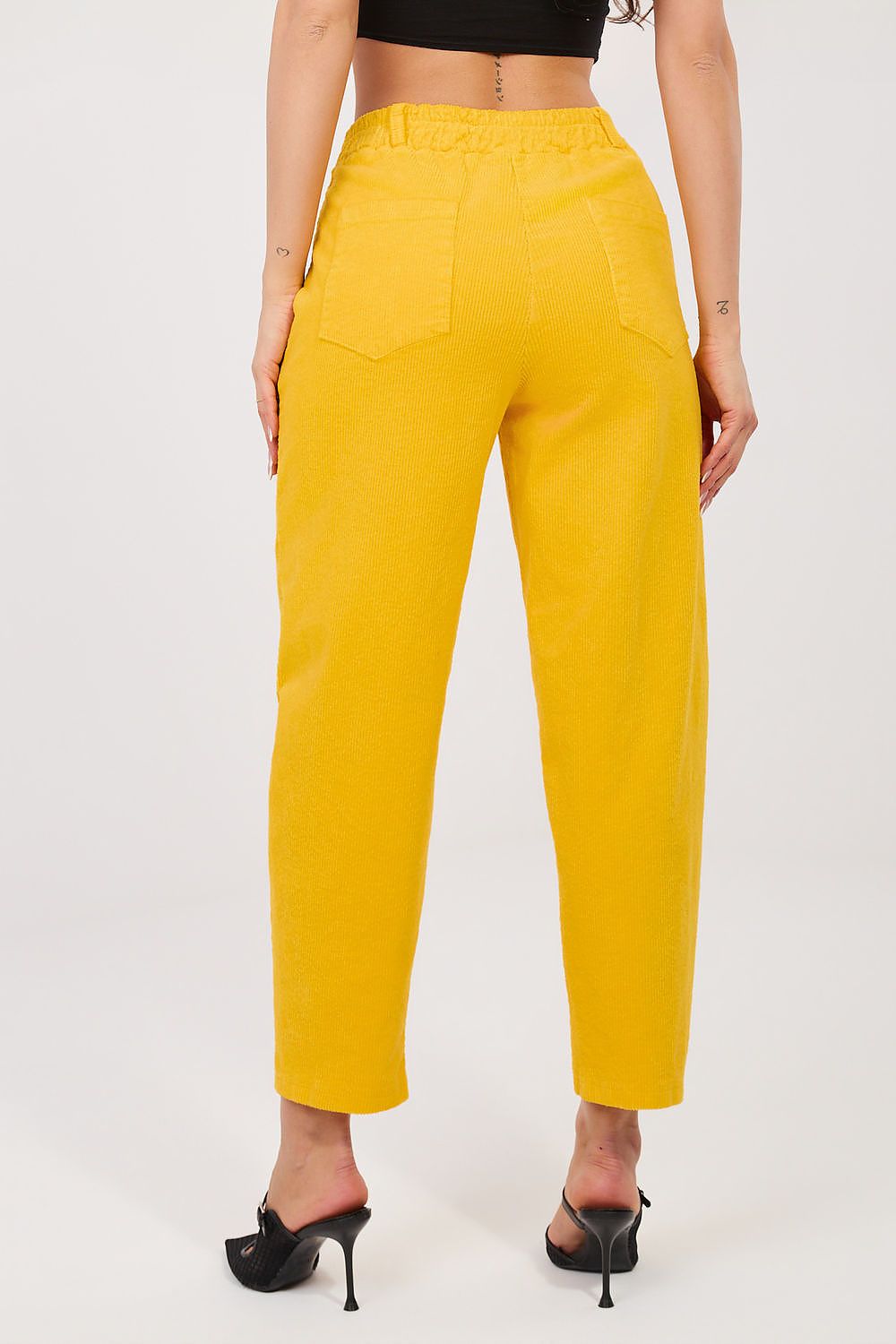corduroy trousers model 225085 Rue Paris