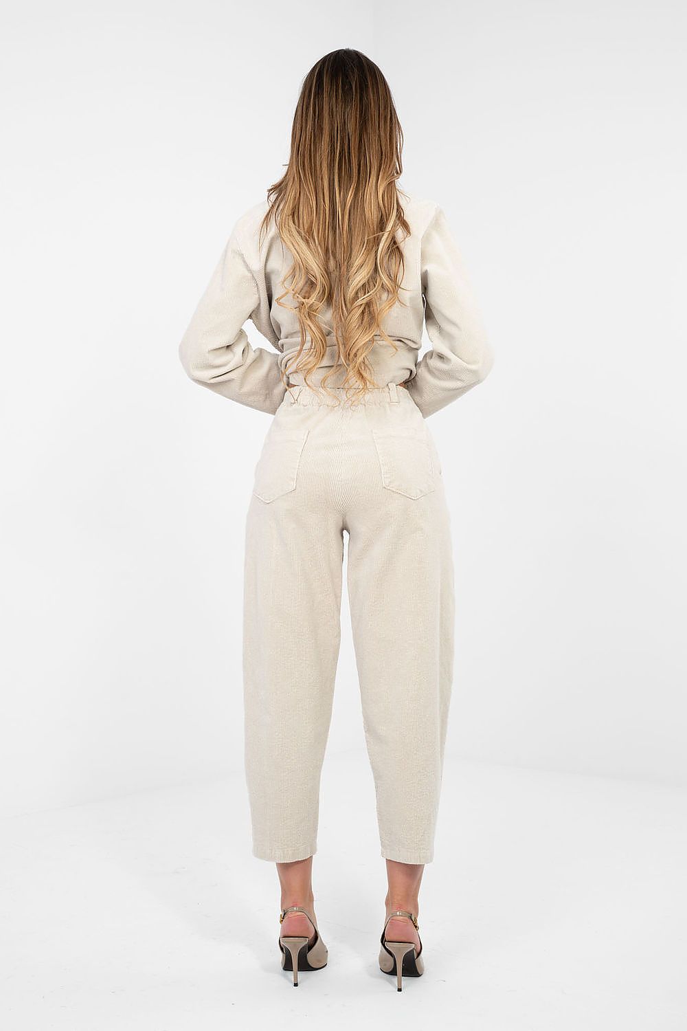 corduroy trousers model 225088 Rue Paris