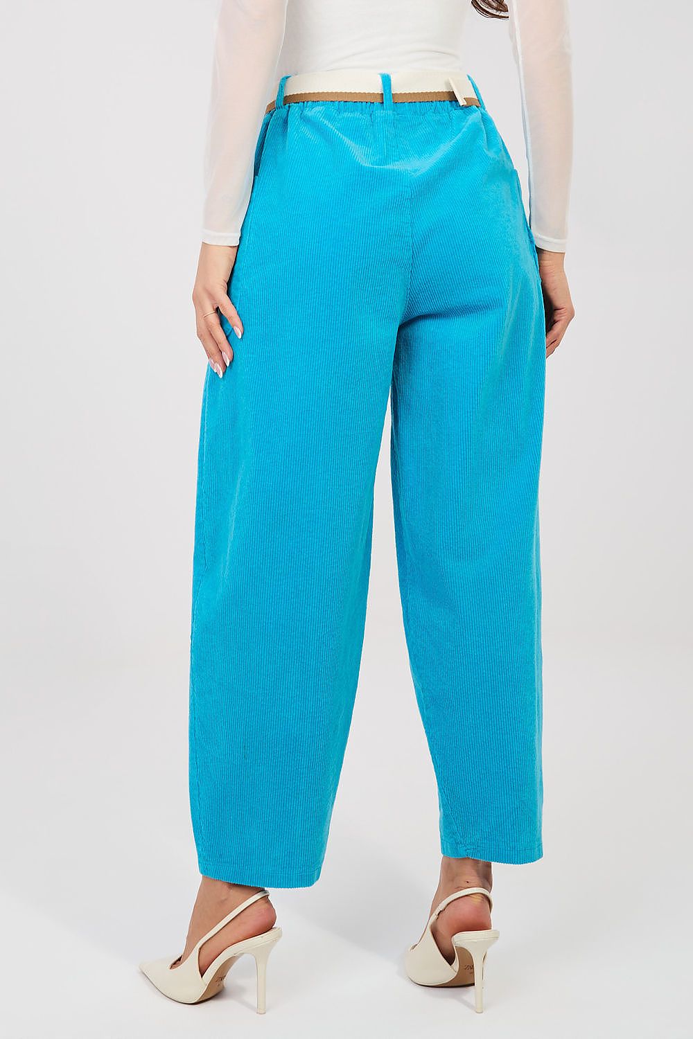 corduroy trousers model 225093 Rue Paris