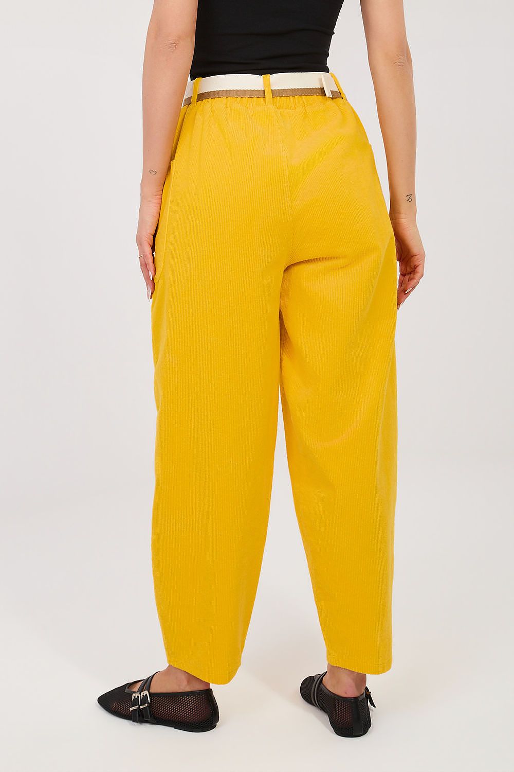corduroy trousers model 225096 Rue Paris