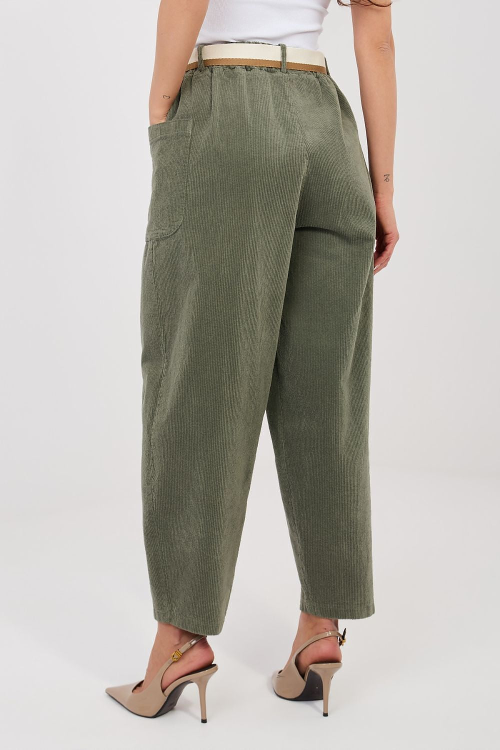 corduroy trousers model 225094 Rue Paris