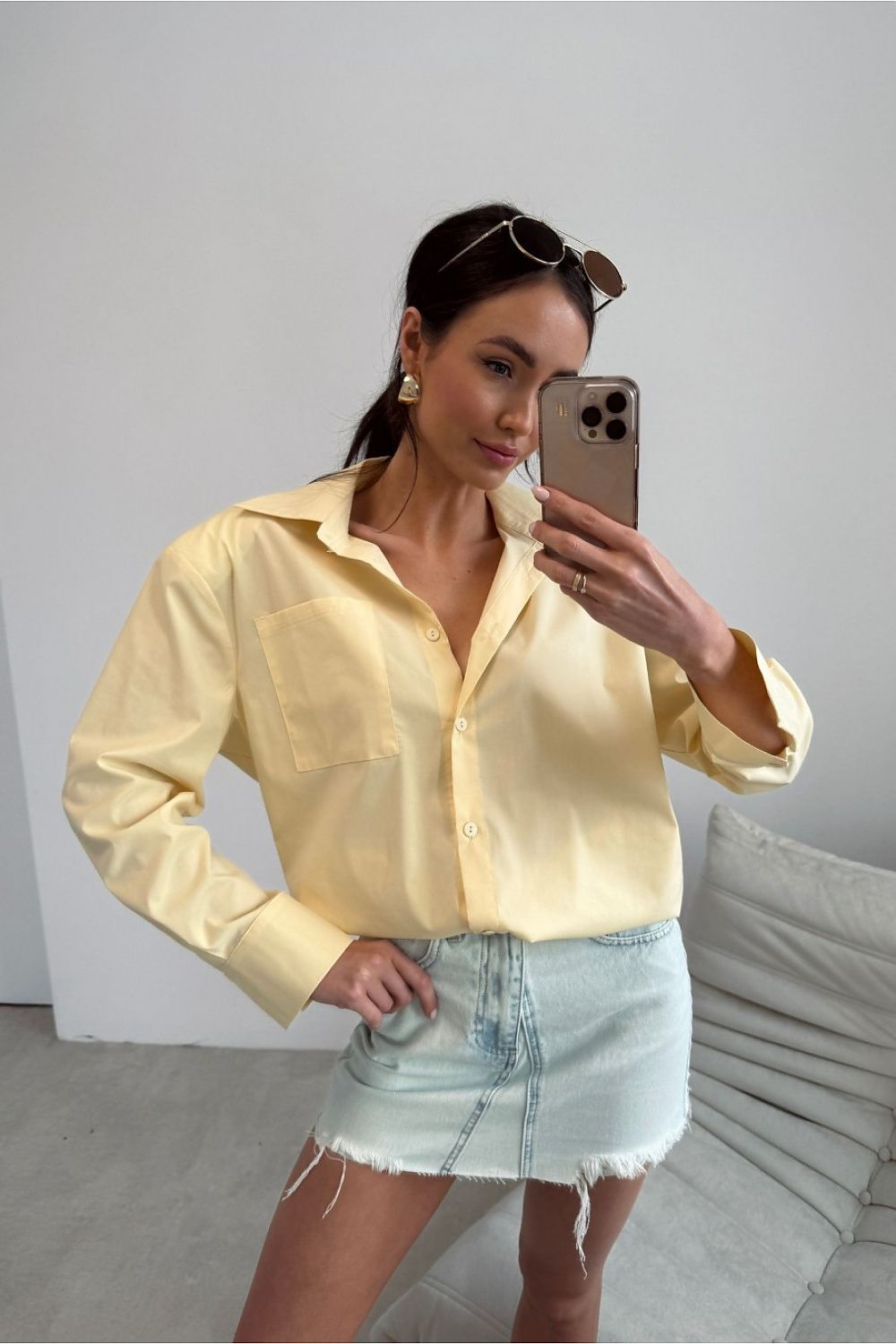 Long sleeve shirt model 225269 Roco Fashion