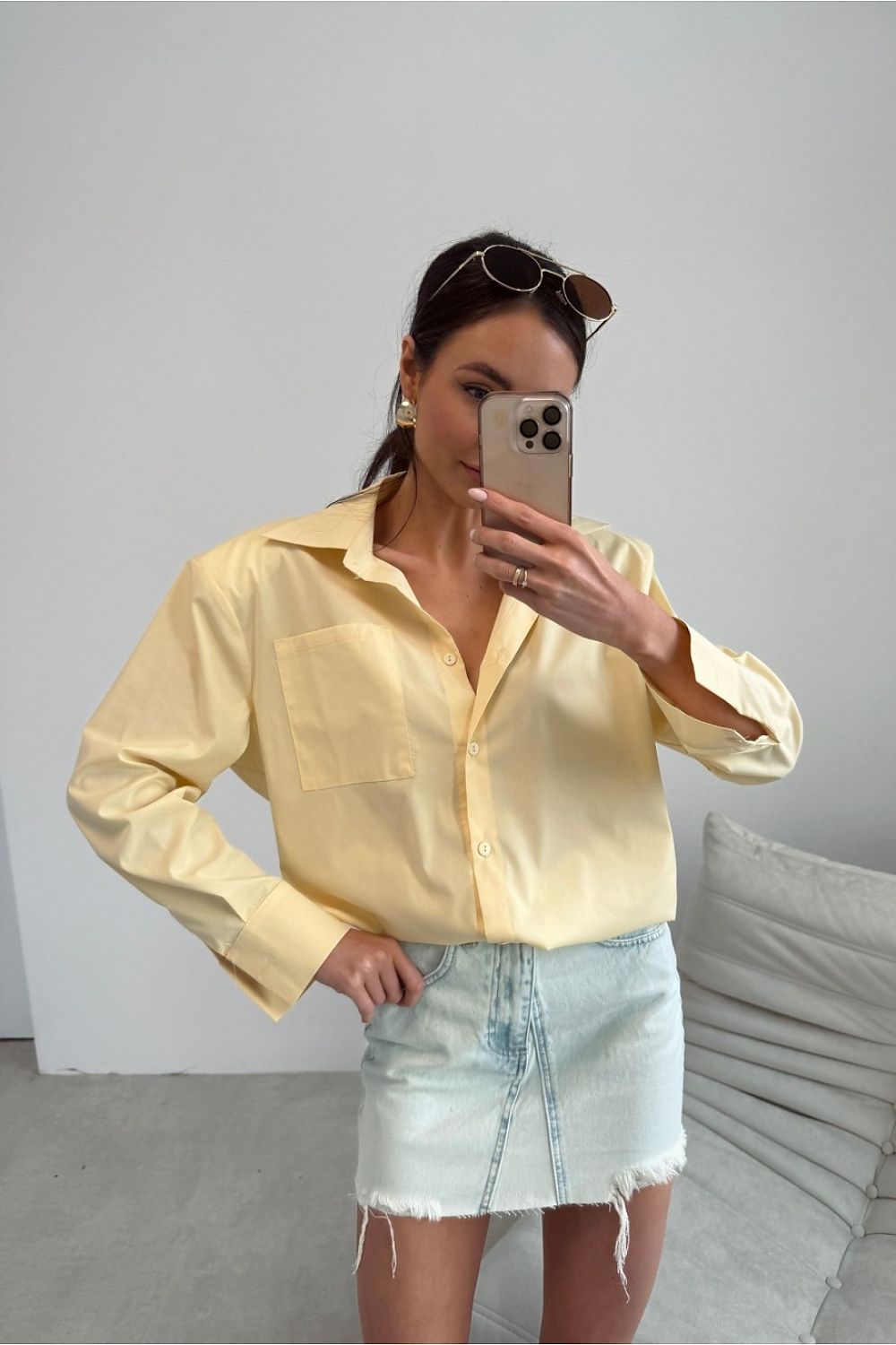 Long sleeve shirt model 225269 Roco Fashion