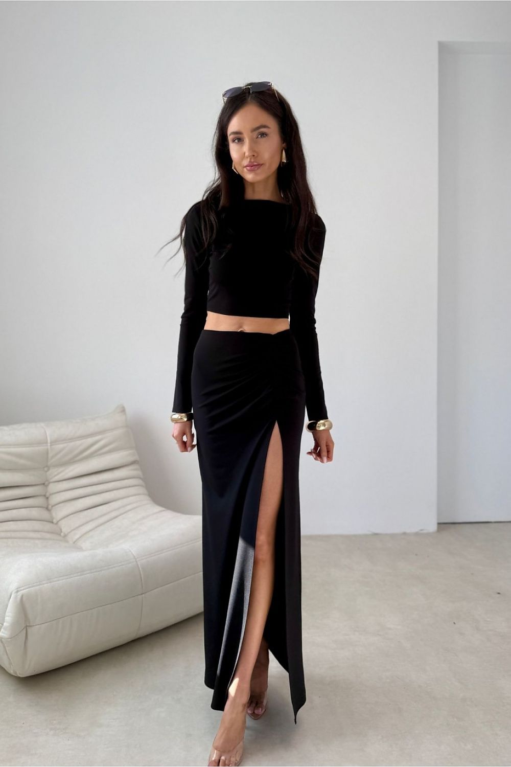 Long skirt model 225278 Roco Fashion