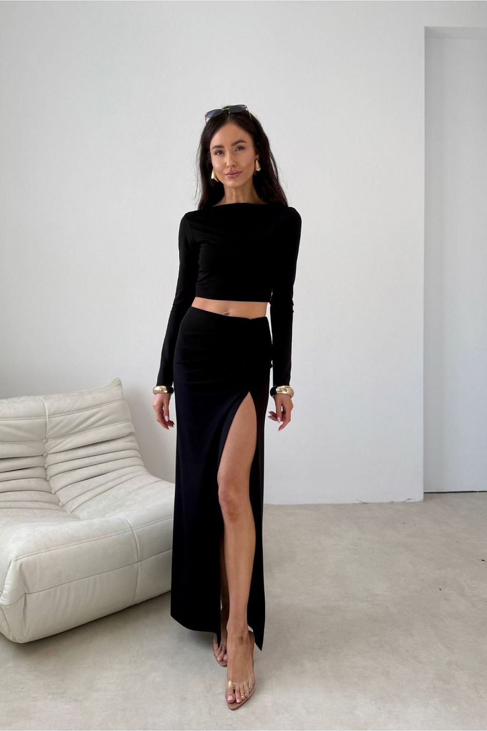 Long skirt model 225278 Roco Fashion