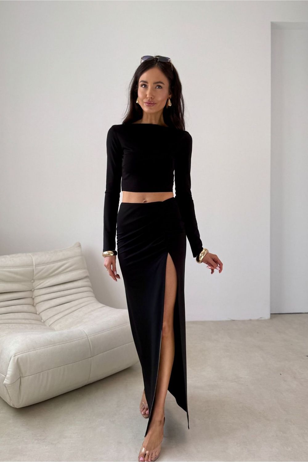 Long skirt model 225278 Roco Fashion