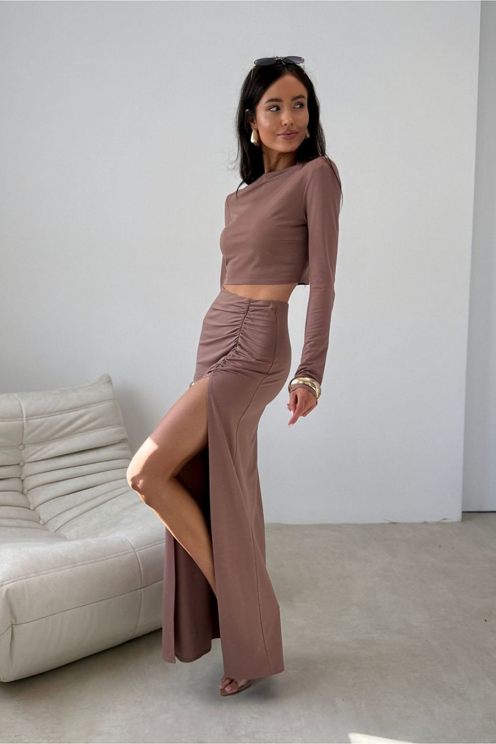 Long skirt model 225279 Roco Fashion