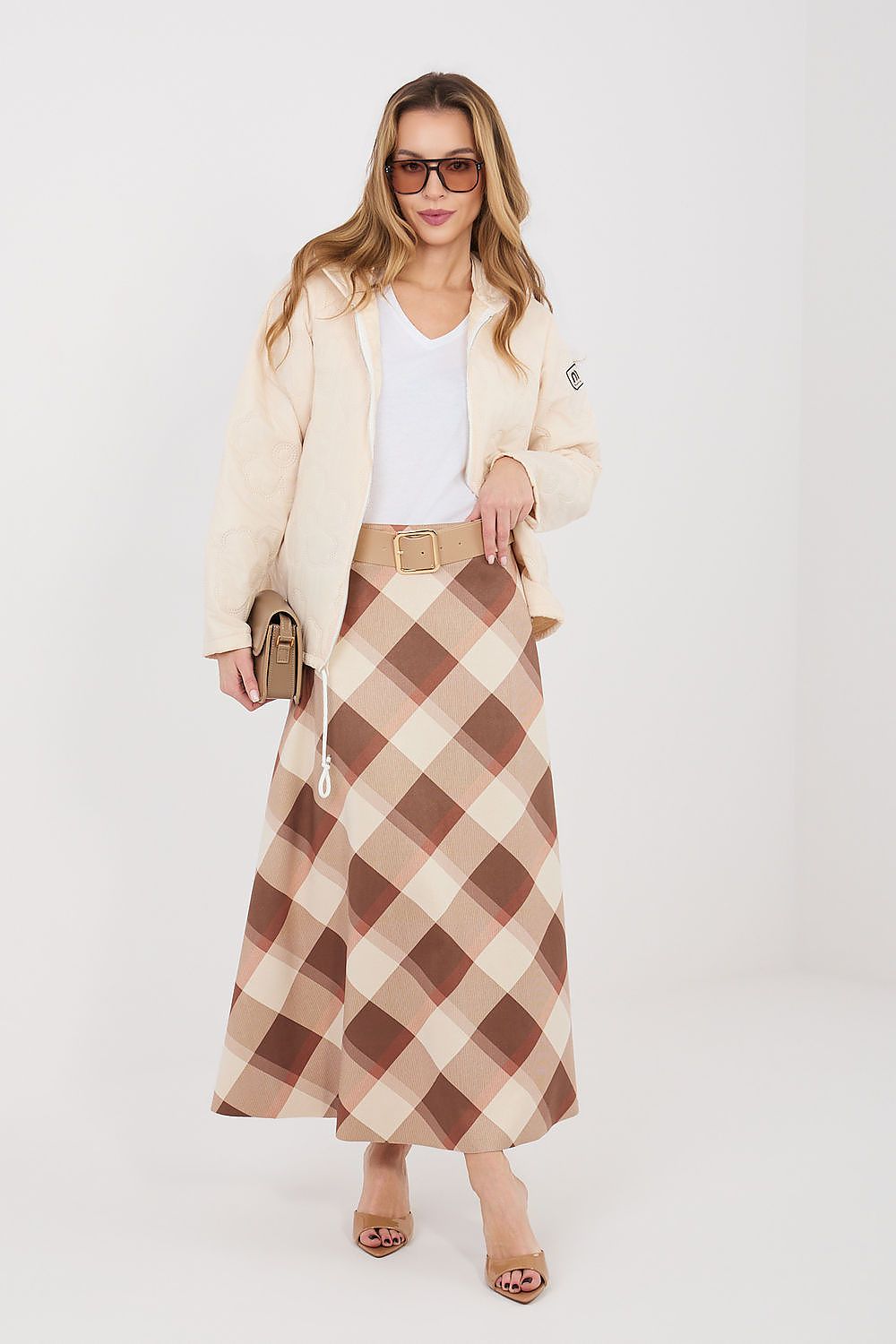 Long skirt model 225491 Italy Moda