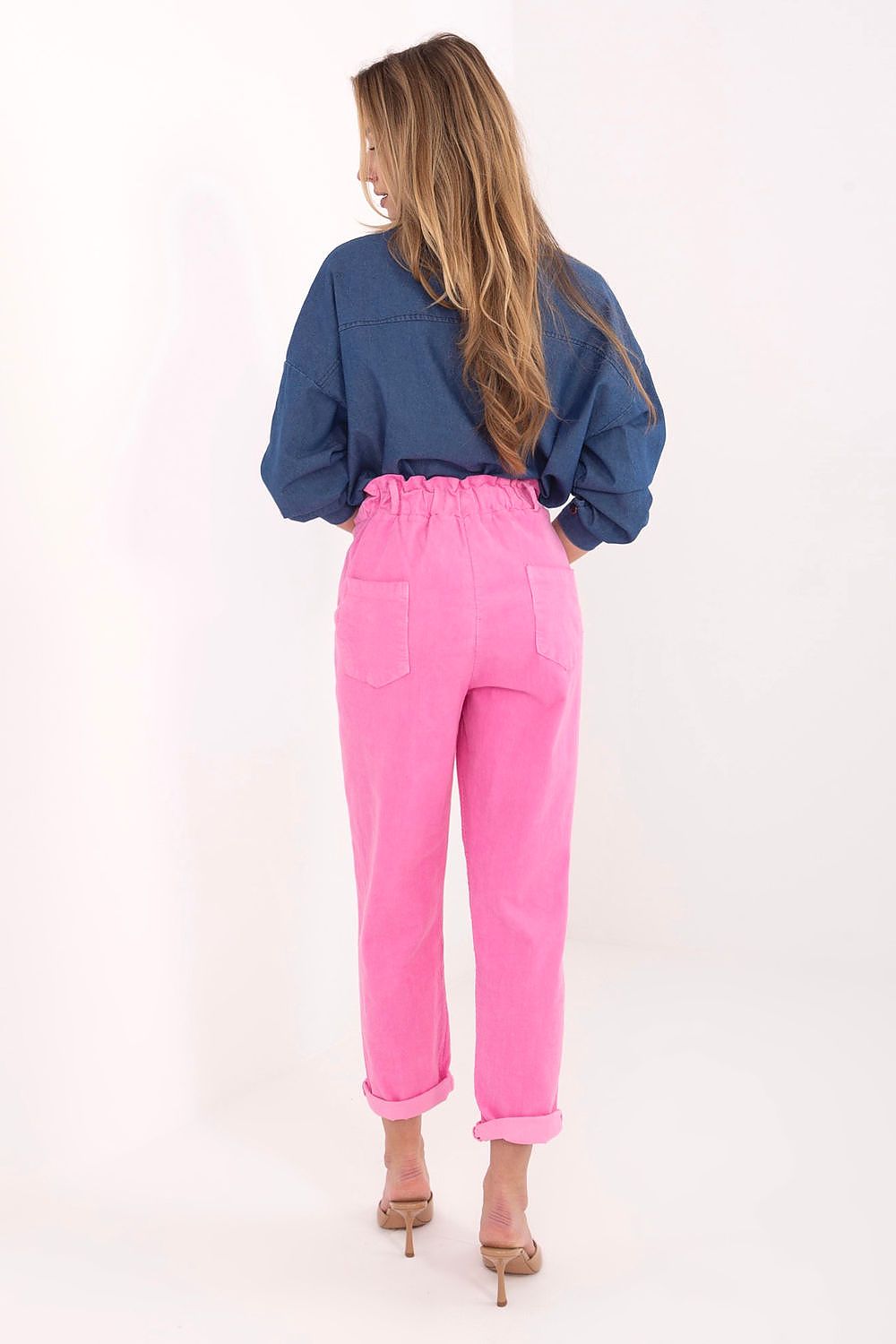 corduroy trousers model 225522 Italy Moda