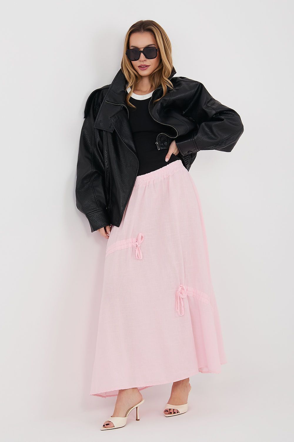 Long skirt model 225529 Italy Moda