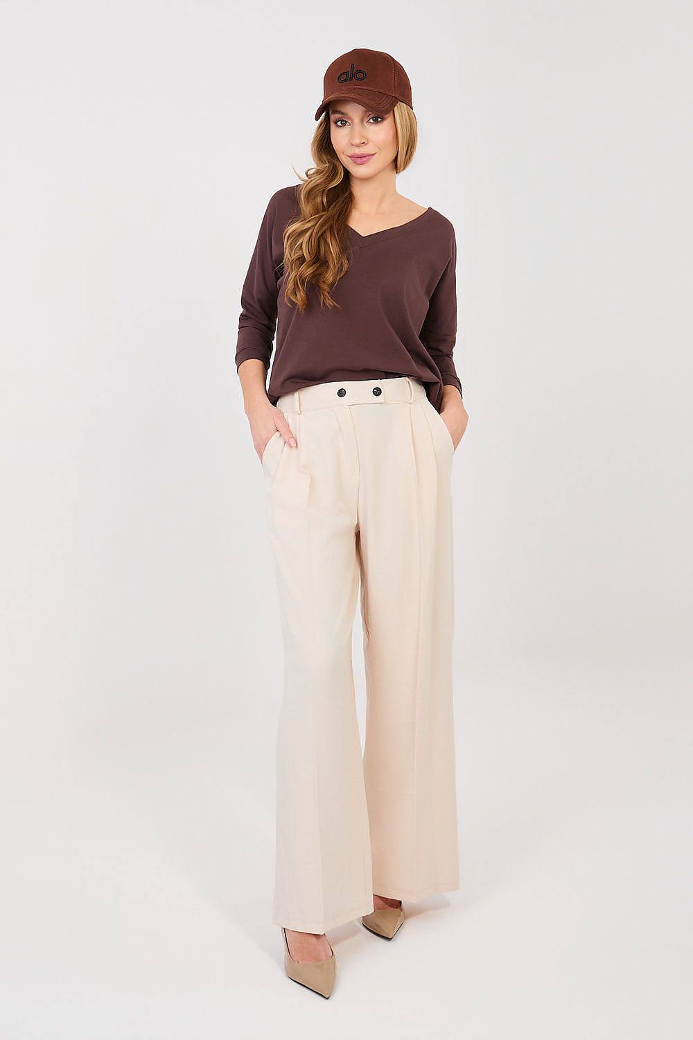Women trousers model 225566 Rue Paris