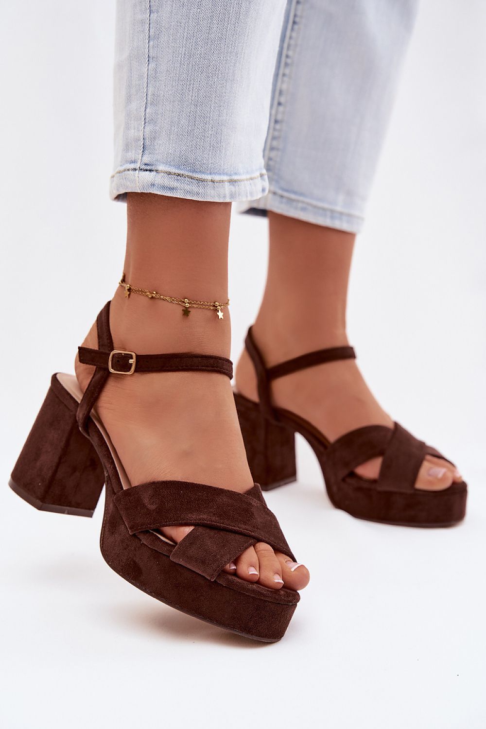 Heel sandals model 225632 Step in style