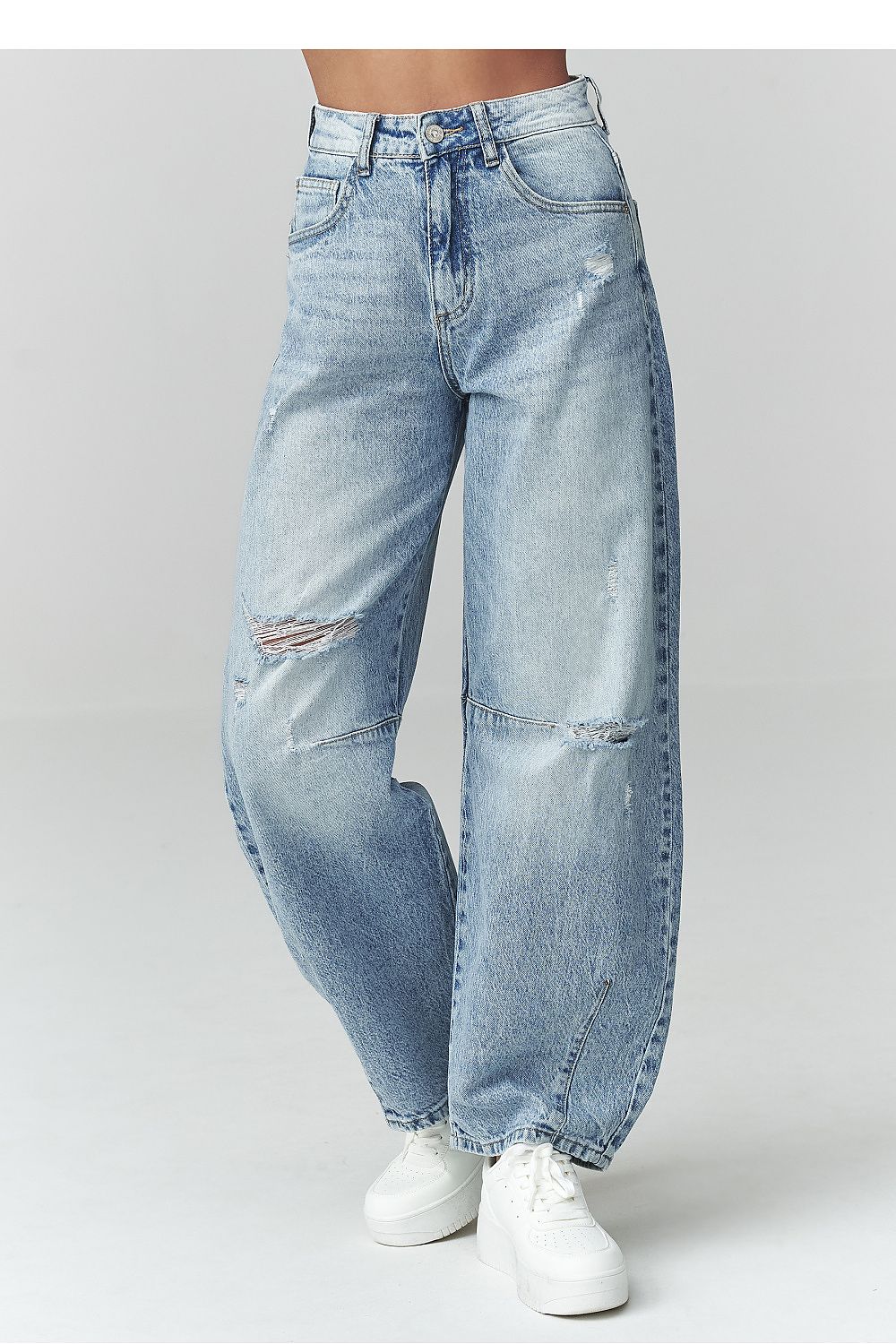 Jeans model 225704 Makadamia