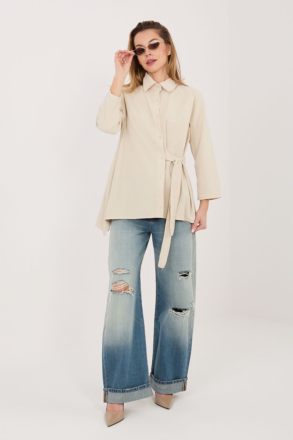 Long sleeve shirt model 225891 Rue Paris