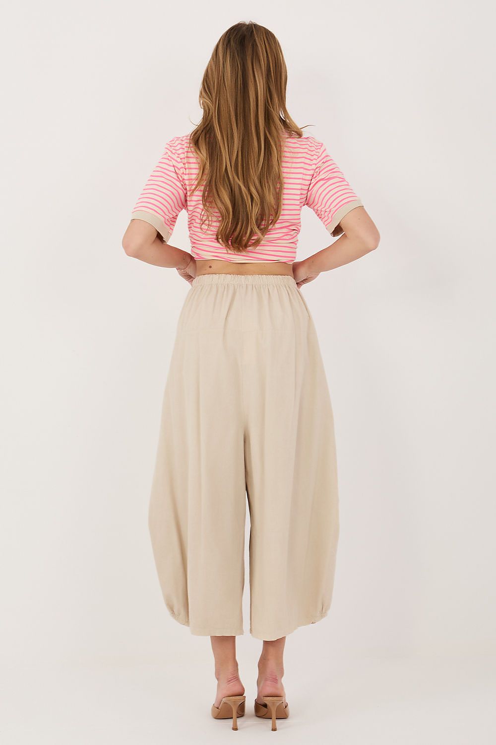 corduroy trousers model 226450 Italy Moda