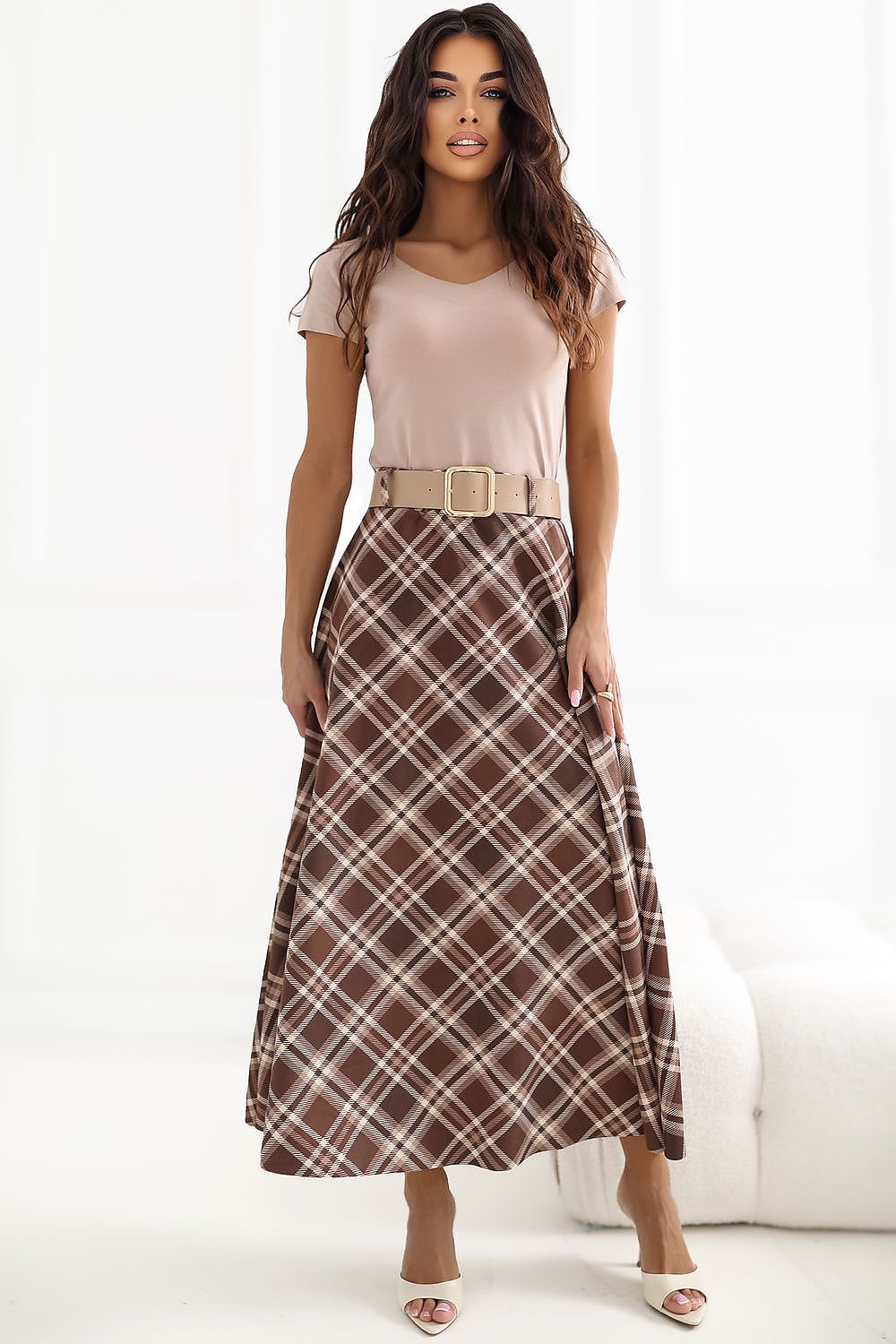 Long skirt model 226474 Italy Moda