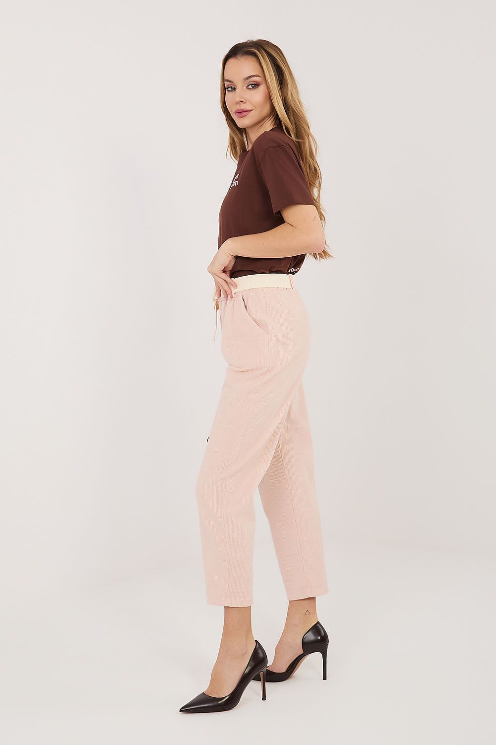 corduroy trousers model 226479 Italy Moda