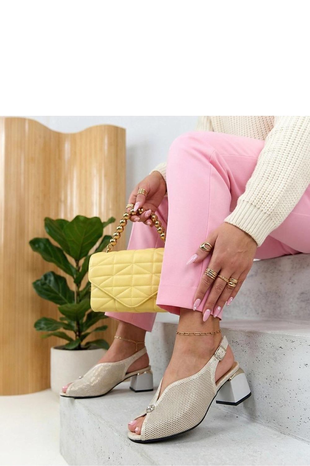 Heel sandals model 226584 Solea