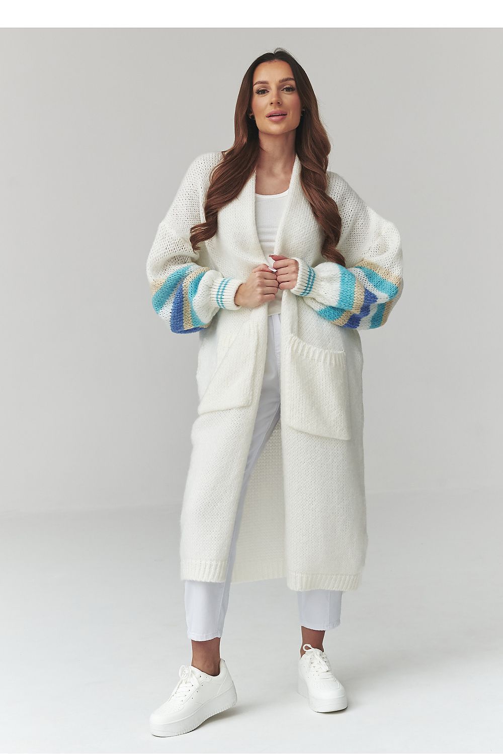 Cardigan model 226866 Makadamia