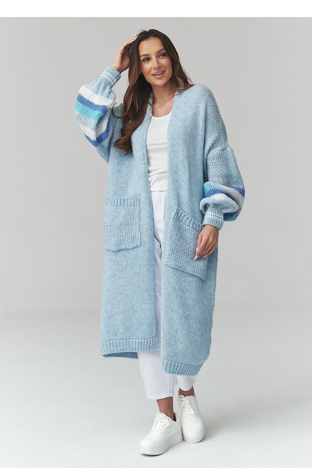Cardigan model 226867 Makadamia