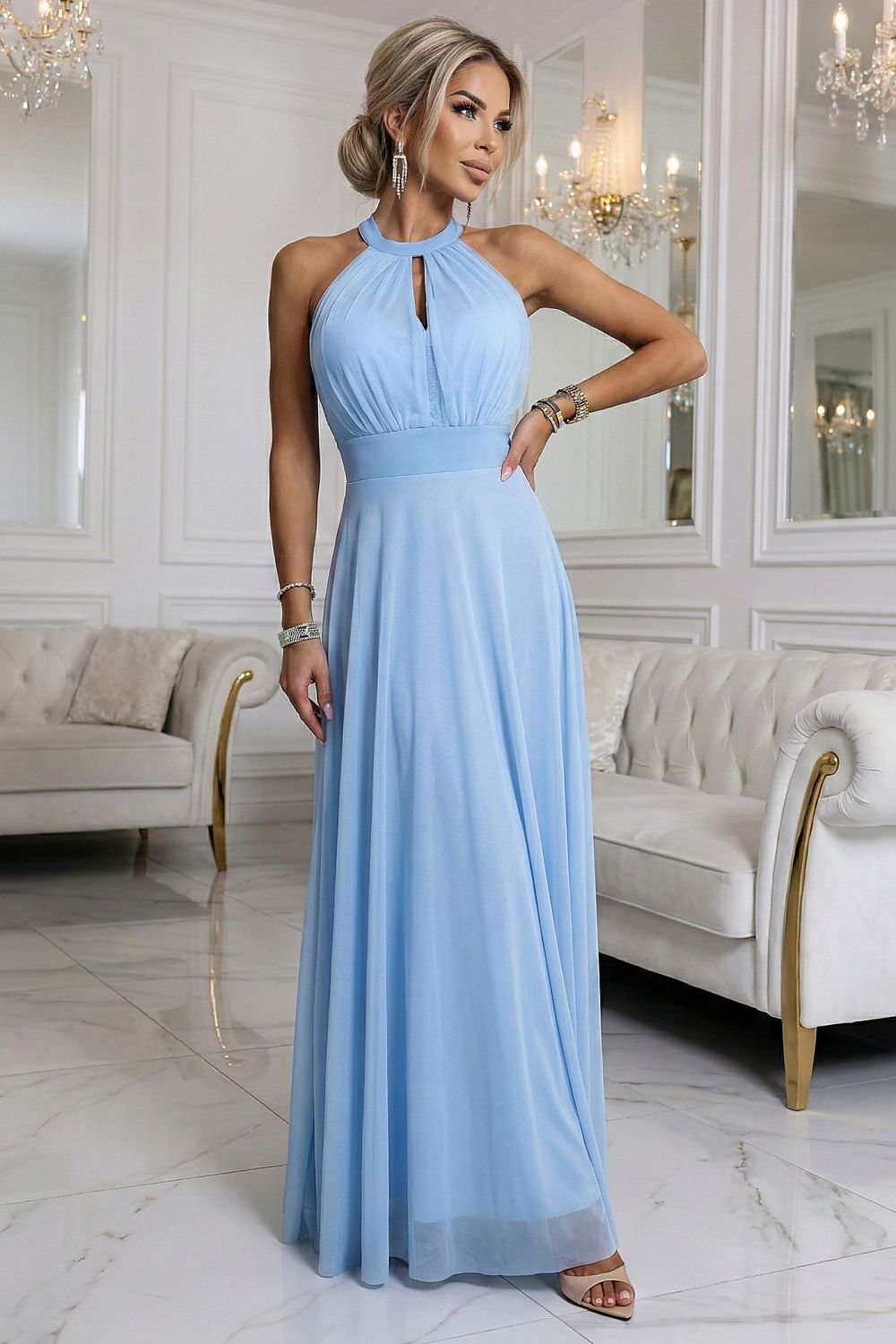 Long dress model 227116 Numoco