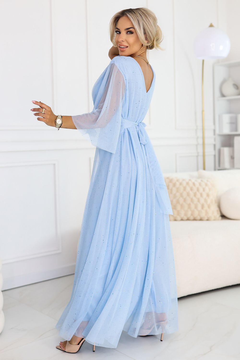 Long dress model 227119 Numoco