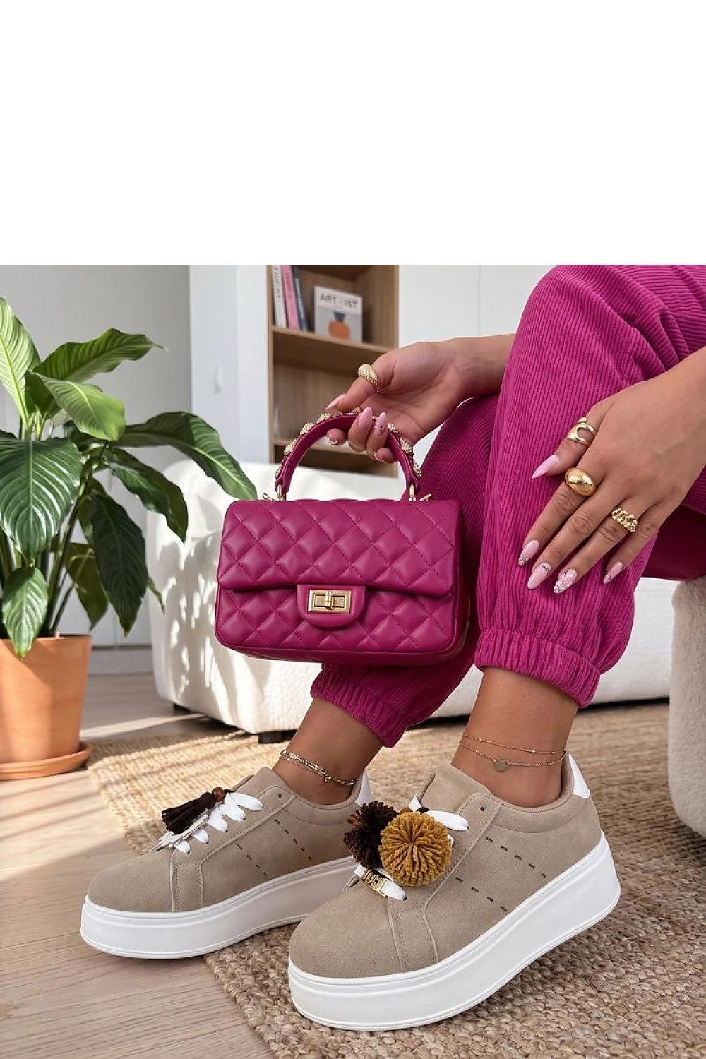 Platform sneakers model 227727 Solea