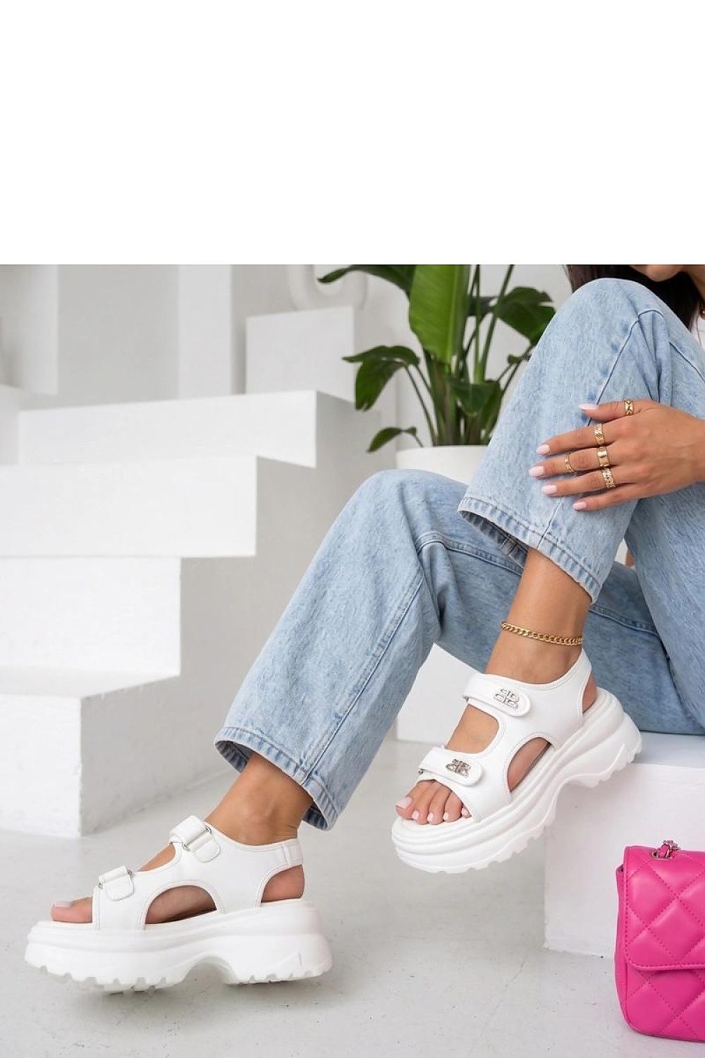 Platform sandals model 228195 Solea