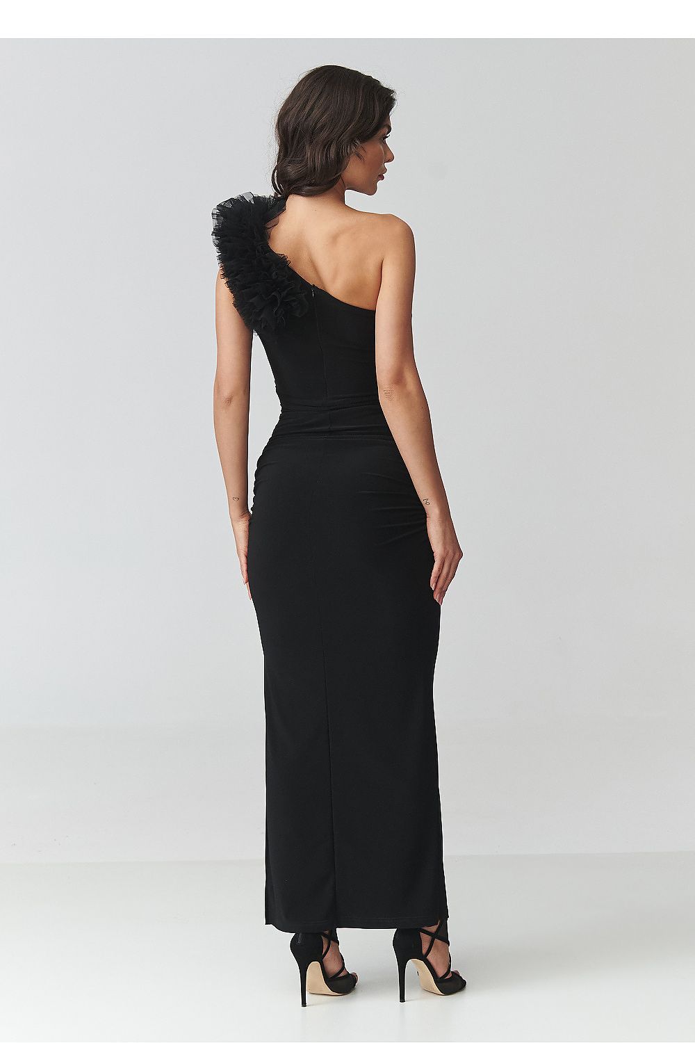 Long dress model 228320 Makadamia