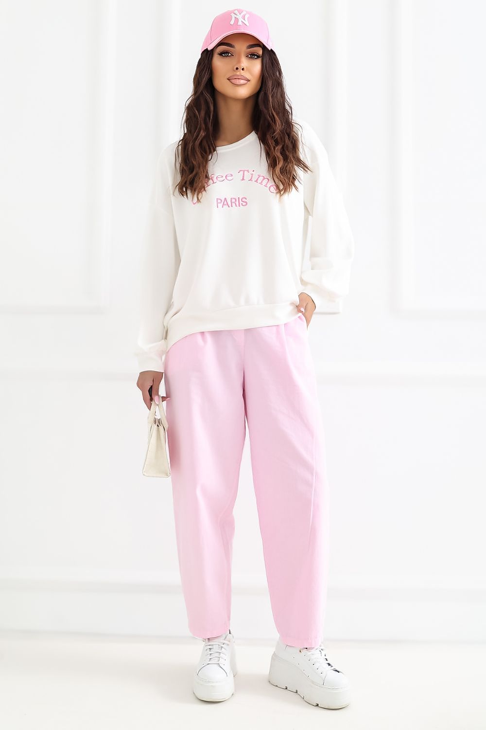 corduroy trousers model 228360 Rue Paris