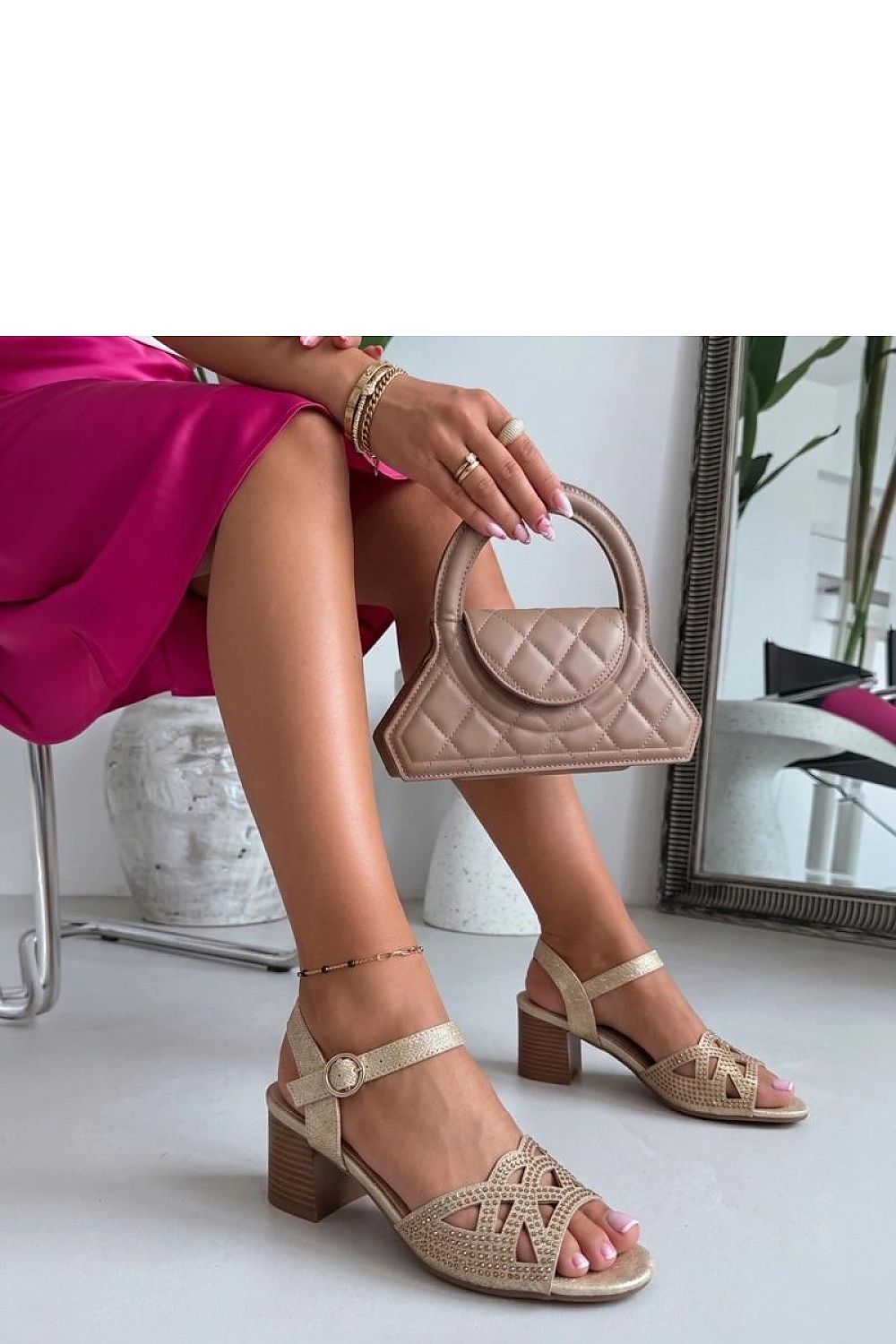Heel sandals model 229006 Solea