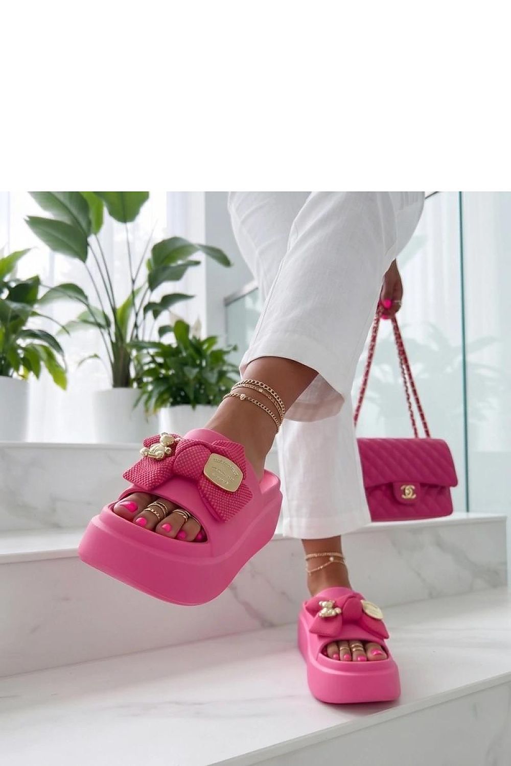 Platform sandals model 230483 Solea