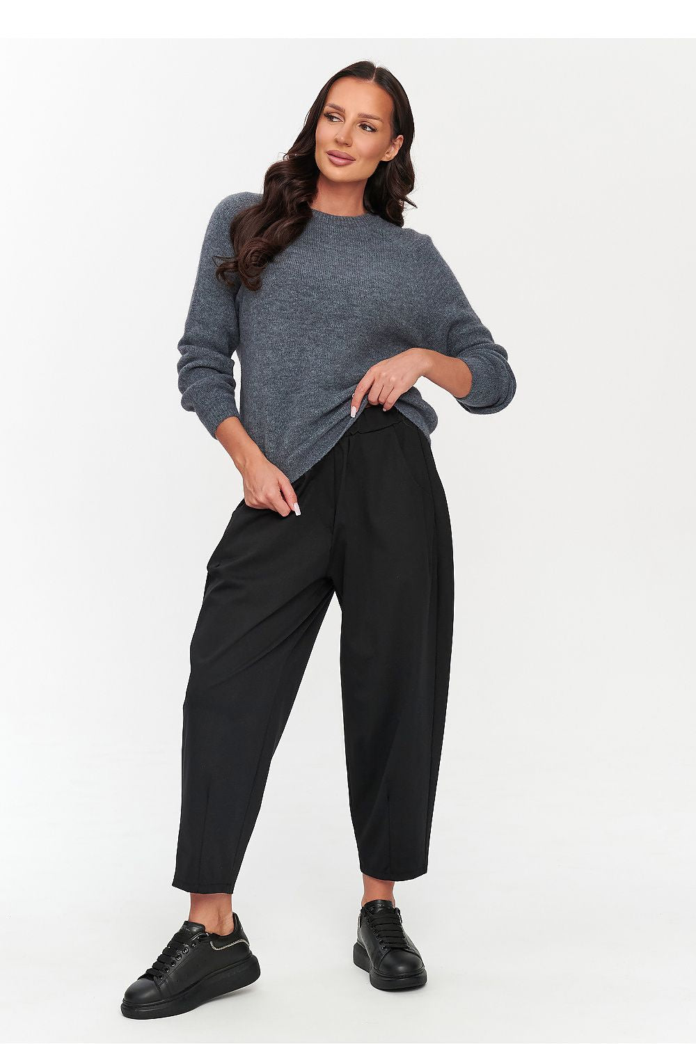 Jumper model 230855 Makadamia