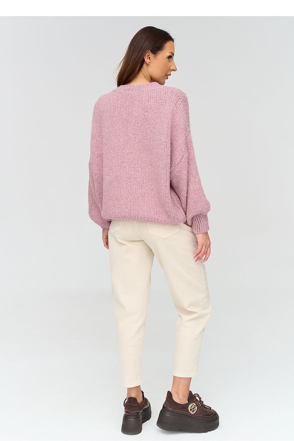 Jumper model 231990 Makadamia