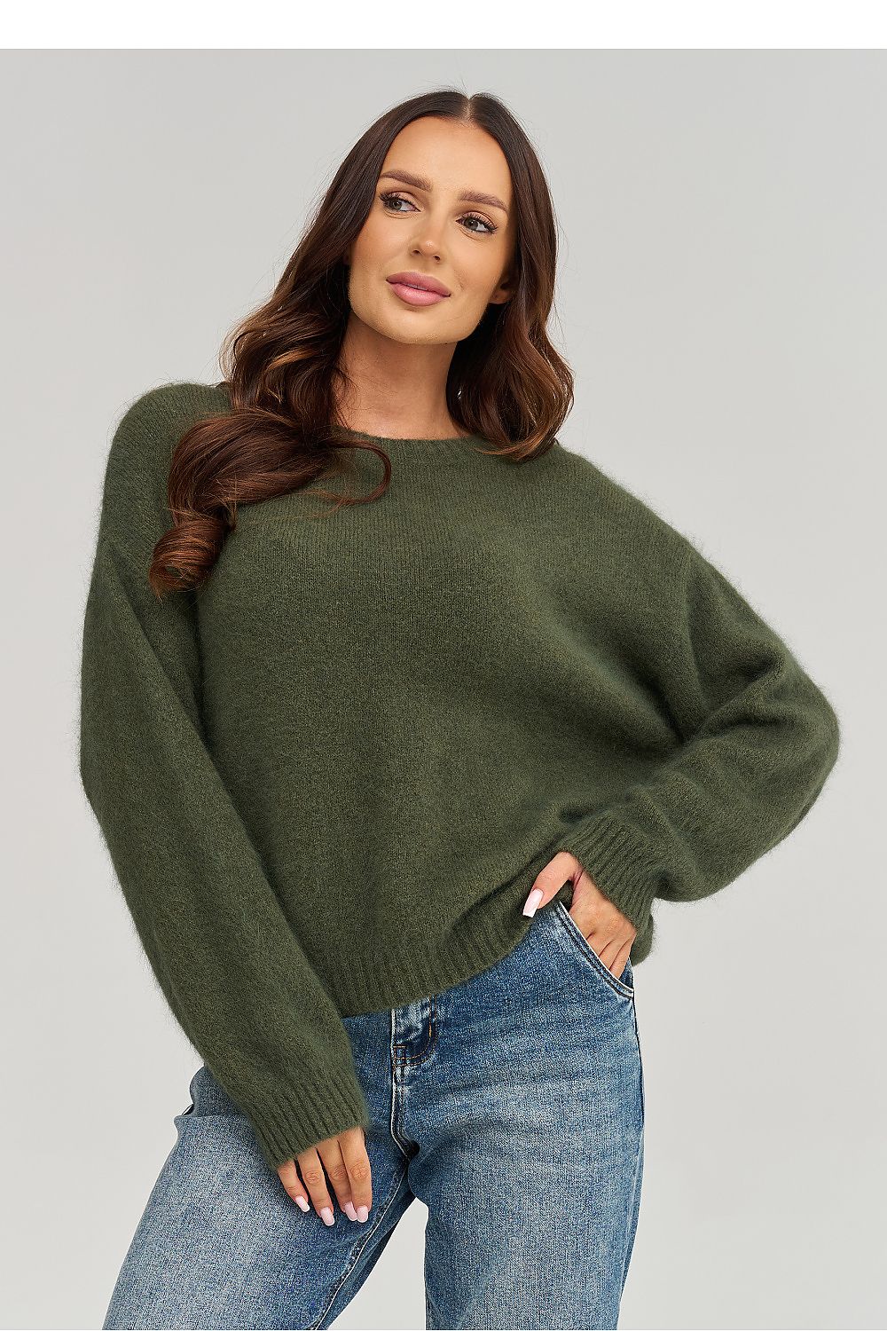 Jumper model 232009 Makadamia