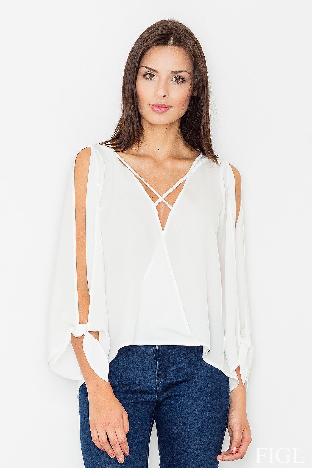 Blouse model 60698 Figl