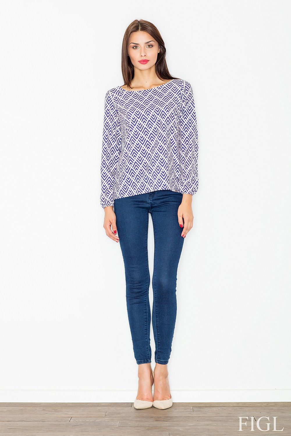 Blouse model 77079 Figl