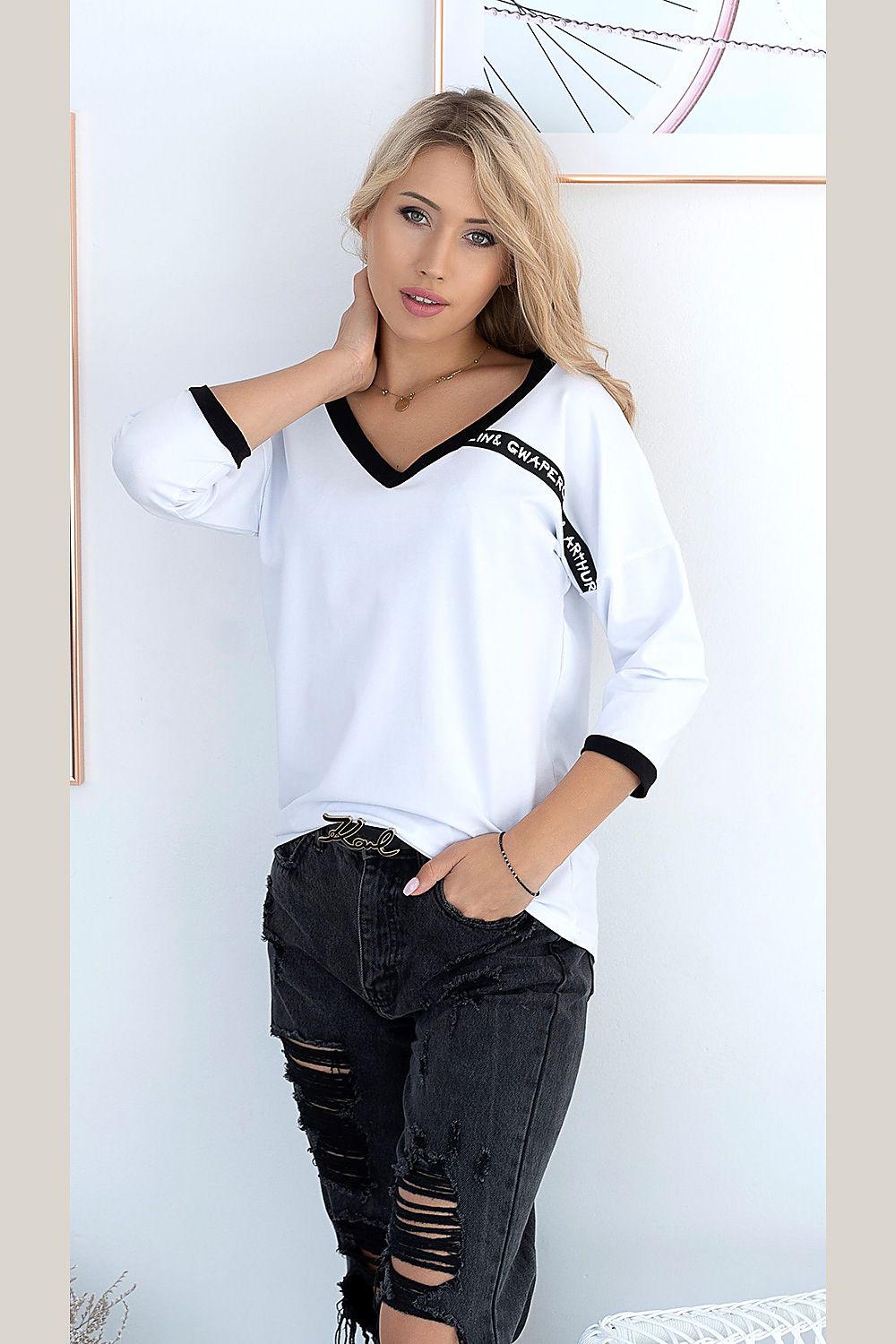 Blouse model 158246 Hajdan