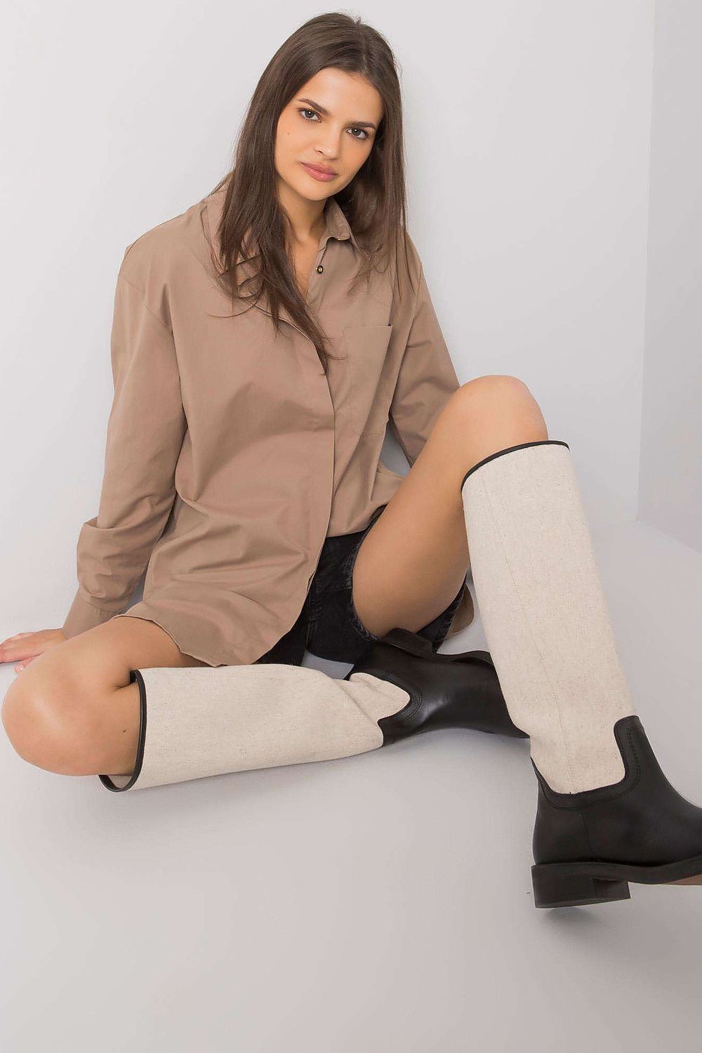 Long sleeve shirt model 160737 Ex Moda