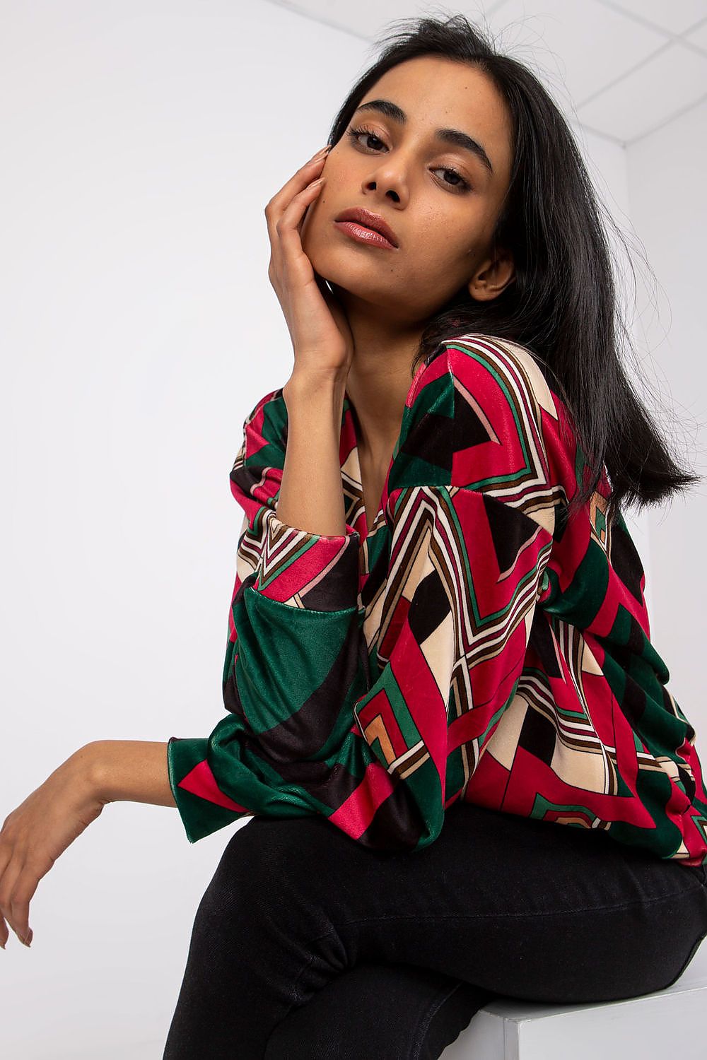 Blouse model 162588 Italy Moda