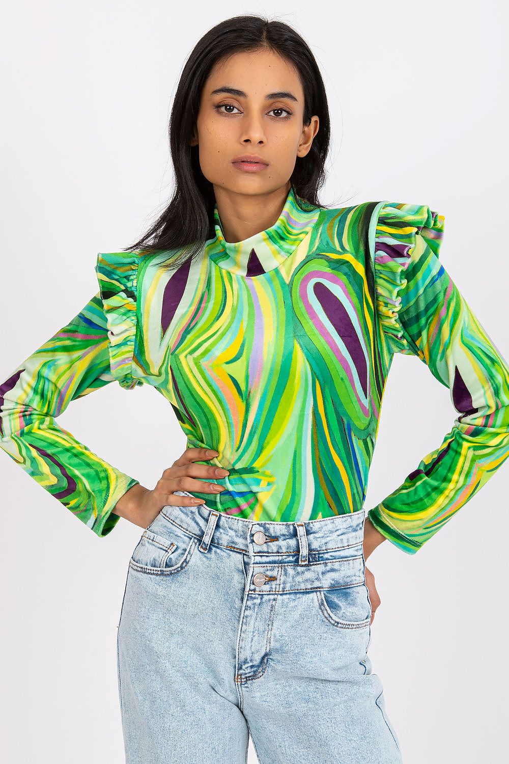 Blouse model 162589 Italy Moda